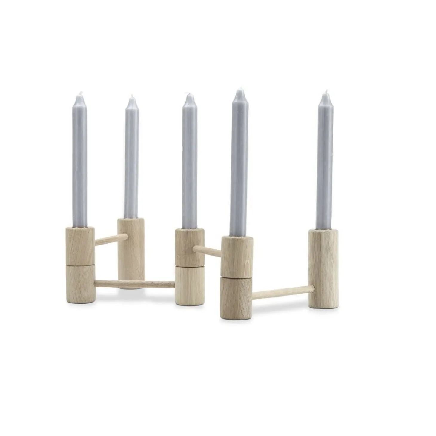 Fritz Hansen lysestage - Segment Candleholder i eg