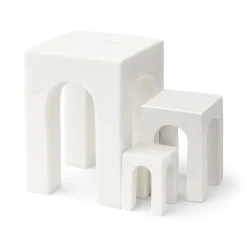 Gejst - Arkis Bogstøtter, Hvid