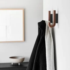 Gejst - Hook mini knage - Walnut Black