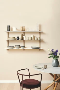 Gejst - Nivo D, shelf large - Lys eg/hvid