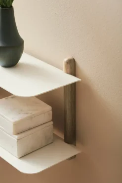 Gejst - NIVO F HYLDE - Hvid og ask