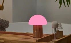 Gingko - Alice Mushroom Lamp - Mini - White Ash Wood
