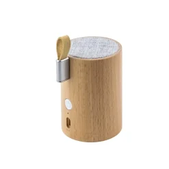 Gingko - Drum Light Bluetooth Speaker Natural Beech Wood