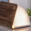 Gingko - LED Smart Booklight- Mini Walnut