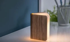 Gingko - LED Smart Booklight- Mini Walnut