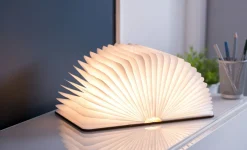 Gingko - LED Smart Booklight- Mini Walnut