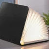 Gingko - LED Smart Booklight - Black Leather - Mini