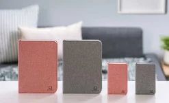 Gingko - LED Smart Fabric Booklight- Blush Pink