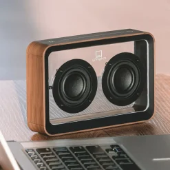 Gingko - Mage See-through Bluetooth Speaker - Walnut