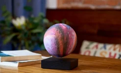 Gingko - Smart Glaxay Lamp Black Wood