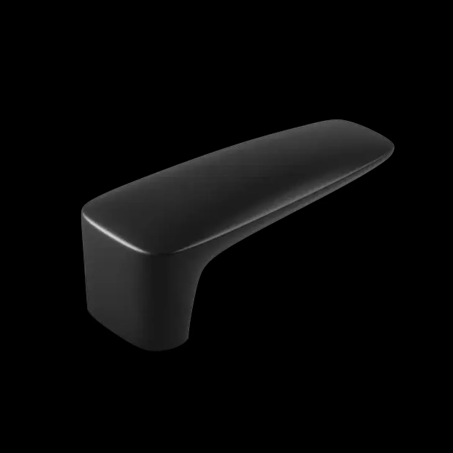 Habo - Krog - 31x81 mm - Sort messing - 2 stk.