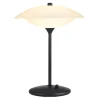 Halo Design - Bordlampe - Baroni - Ø30 cm - Opal/Sort
