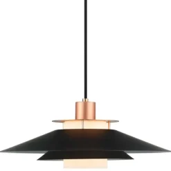 Halo Design - Rivoli Pendel Ø40 cm - Sort/Kobber