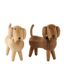 2Have - Hund - 14x20 cm - Maghoni - Pris er for 1 stk.