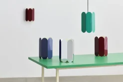 HAY - Arcs Shade Lampeskærm, bordeaux rød / mørkerød