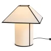 Hay - Bordlampe - Ava Pyramid - Sort/Hvid - H50 cm