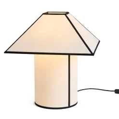 Hay - Bordlampe - Ava Pyramid - Sort/Hvid - H50 cm