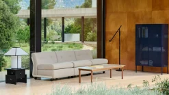 Hay - Bordlampe - Ava Pyramid - Sort/Hvid - H50 cm