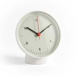 HAY - Bordur - Table Clock - Hvid - H: 14 cm