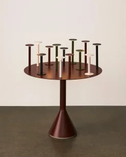 HAY - Bærbar Lampe - Host - H22 cm - Iron Red