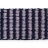 Hay - Coco Door Mat - Stribe Wave - Lavender & Navy - Lavender and navy - 619