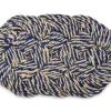 Hay - Coco Door Mat - Swirl - Blue and off-white