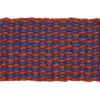 Hay - Coco dørmåtte - Stripe Wave - Brown & Navy - 40x80 cm