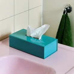 HAY - Colour Storage Tissue Box - Turkis
