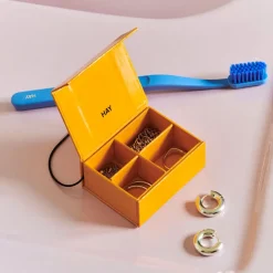 HAY - Colour Storage Travel Jewellery Box - Smykkeskrin - Small - Blå