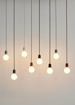 Hay - Common Pendant Cord Set - Rusty red