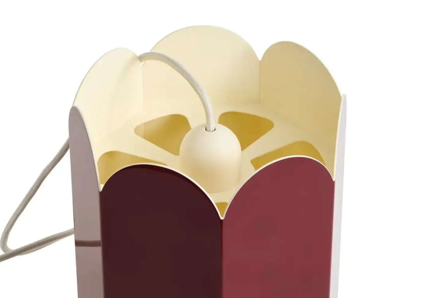 Hay - Common Table Cord Set - Lampefatning med ledning - Rusty Red