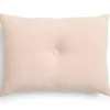 Hay - Dot Cushion - Linen - Strawberry milkshake