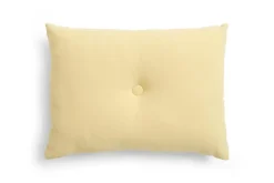 Hay - Dot Cushion - Linen - Soft yellow
