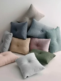 Hay - Dot Cushion - Linen - Pistachio green