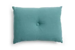 Hay - Dot Cushion - Linen - Petrol