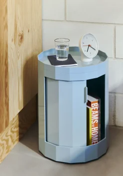 Hay - Facet Cabinet - Low - Anthracite - Sidebord med hjul - H49 cm