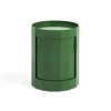 Hay - Facet Cabinet - Low - Spinach Green - Sidebord med hjul - grønt