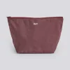 Hay - Grid Pouch - Medium - Burgundy
