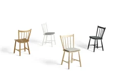 HAY - Hynde til J41 stolen - Sense læder - Black/Sort