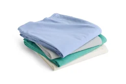 Hay - Linen Bedspread - 240 x 260 - Light Blue - Light blue - 3349