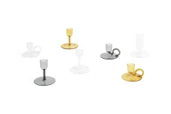 Hay - Lysestage - Tiny - Straight - Gul - Højde 7,7 cm