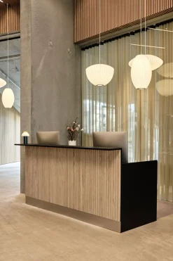 HAY - NELSON Apple Bubble Pendant - Medium - Off white