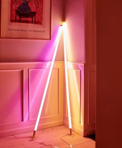 HAY - Neon Tube LED - Pink - Neonrør - 150 cm