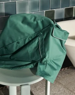 HAY - Outline Pyjama - Kortærmet Shirt - S/M - Emerald Green