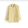 HAY - Outline Pyjama - Langærmet Shirt - M/L - Soft Yellow