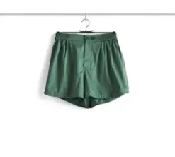 HAY - Outline Pyjama - Shorts - M/L - Emerald Green