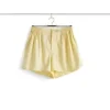 HAY - Outline Pyjama - Shorts - S/M - Soft Yellow