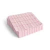 Hay - Pattern Napkins - Light pink and red grid - Cocktail