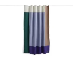 HAY - Pivot Shower Curtain - Blue - bruseforhæng W180 X L200