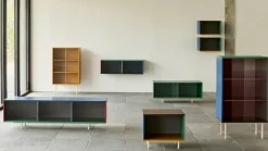 Hay - Reol til Gulv - Colour Cabinet - Multi - Large, B180 X D39 X H51 cm